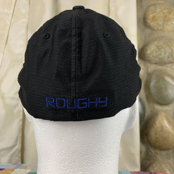 Get Your Hooey Stretch Fitted FlexFit Trucker Hat Cap Size L-XL Blue And Black - Picture 3 of 6